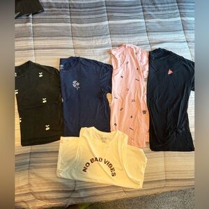 PINK Victoria's Secret Tops - Black, Navy, Pink, White